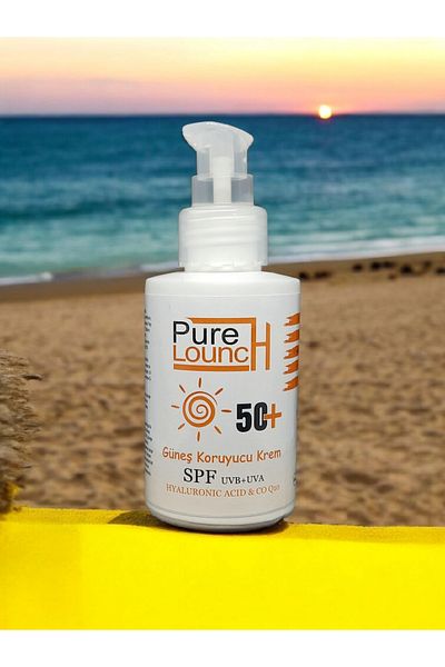 Pure Lounch Spf 50 + Sunscreen Cream 100 ml