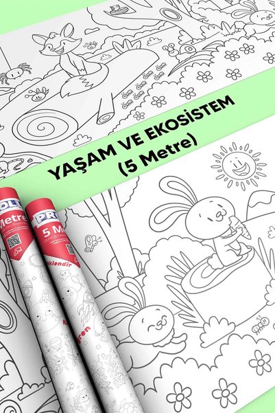 Proll Ecosystem Giant Coloring Paper 5 Meters