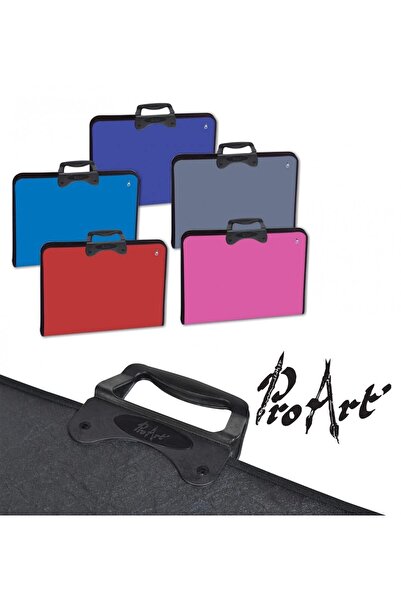 Abka حقيبة بروارت مقاس 37 × 54 سم للصور/المشروعات باللون الأسود / 001