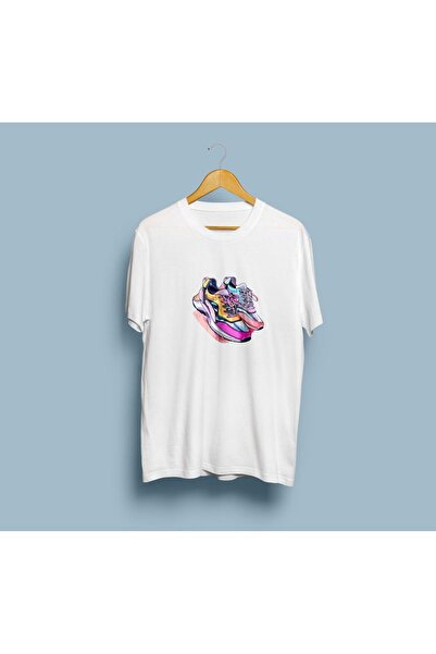 Generic Brand Unisex Oversize Running Shoes T-shirt