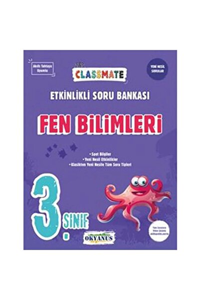 Okyanus Yayınları Okyanus Yayıncılık 3. Sınıf Classmate Fen Bilimleri Etkinli...
