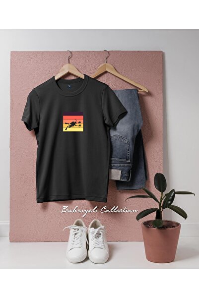 bahriyeli.jpeg Μπλουζάκι Unisex με Vintage Σχέδιο oversized Scuba Diving