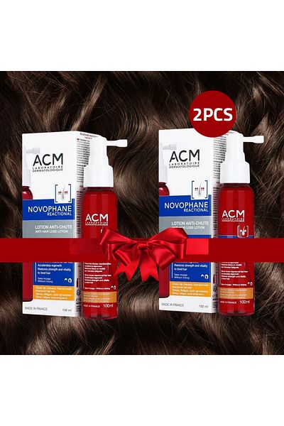 ACM Novophane Reactional Anti-Hair Loss Lotion 2*100ml - 2 pieces