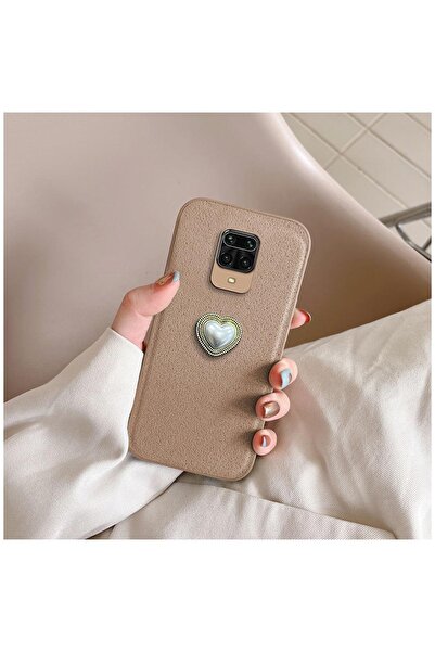 Pro Aksesuar Xiaomi Redmi Note 9S Uyumlu Kılıf Kalpli Vel Silikon Kılıf Açık ...