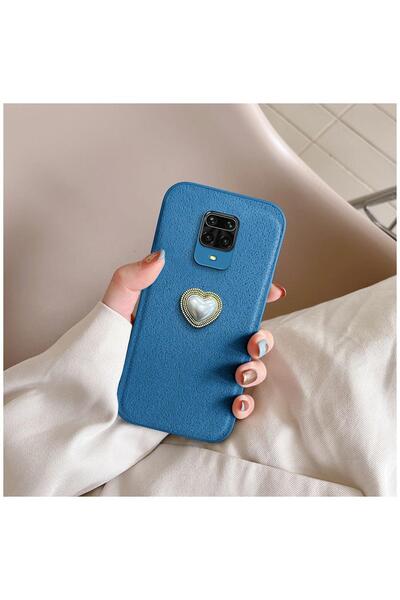 Pro Aksesuar Xiaomi Redmi Note 9S Uyumlu Kılıf Kalpli Vel Silikon Kılıf Açık ...