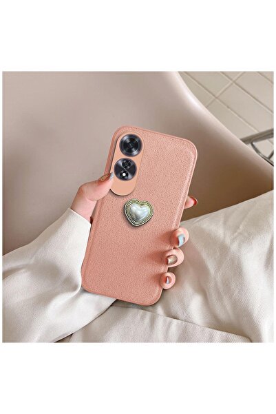 Zebana حافظة متوافقة مع هاتف اوبو A60 Zebana Velvix من السيليكون باللون الذهب...