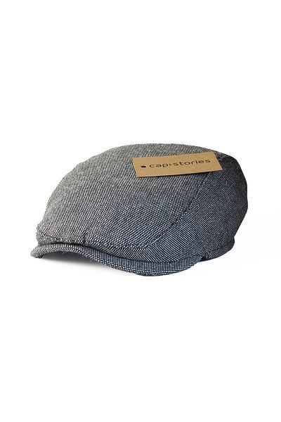 Capstories Men's Cap Hat Standard Size Gray Hat (1St Class Fabric)
