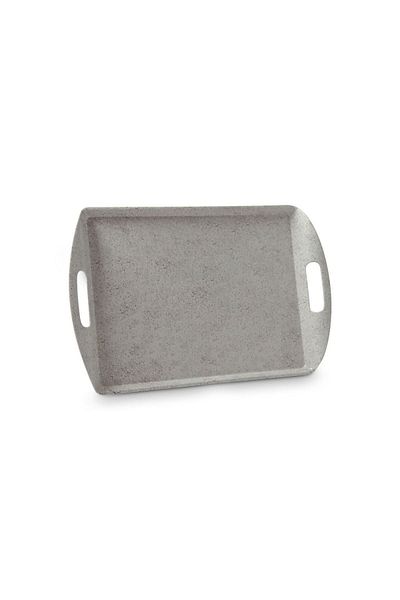 Alsaif Gallery Tofaria Al Saif Gallery Melamine Serving, 20.5 cm, Rectangle - White