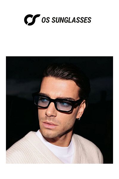 OS Sunglasses Ochelari de soare Dakota albaștri pentru bărbați și femei
