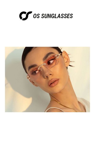 OS Sunglasses Amsterdam Peach Sunglasses For Men And Women