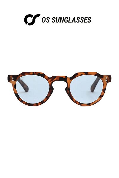 OS Sunglasses Ochelari de soare Londra turcoaz pentru bărbați și femei
