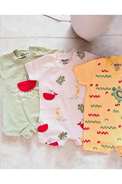 ALTINTAŞ BABY Fruit Themed One Size Jumpsuit