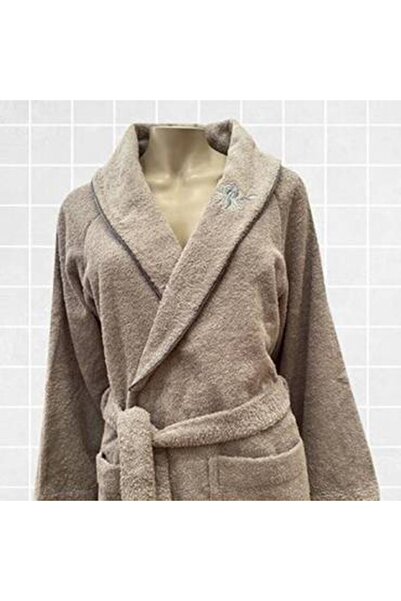 Canon Cannon Luxury Cotton Couples Bathrobe Set - 14 Pieces, Blue and Beige