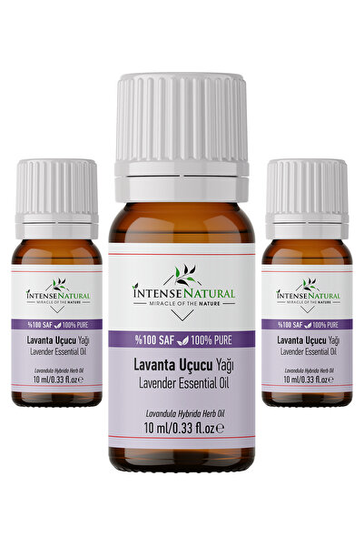 İntense Natural زيت اللافندر العطري 10 مل X 3 %100 نقي وطبيعي