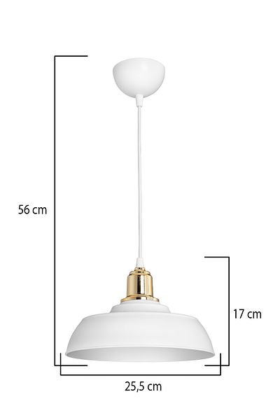 AG LightDesign White Pendant Lamp Chandelier Bedroom Living Room Kitchen Hallway Stylish Lamp