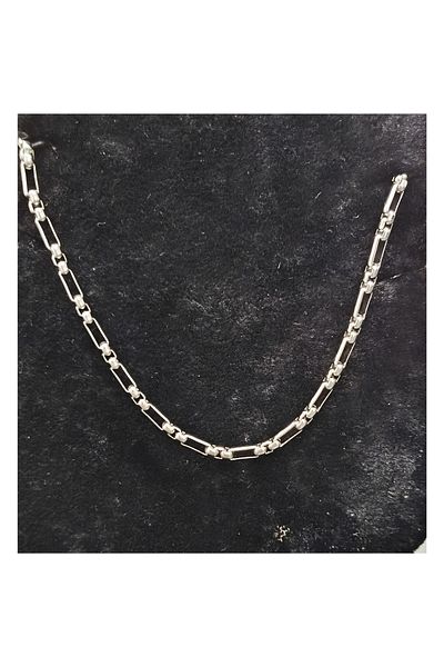 Bijutek Silver Chain Model Women's Stainless Steel Anklet