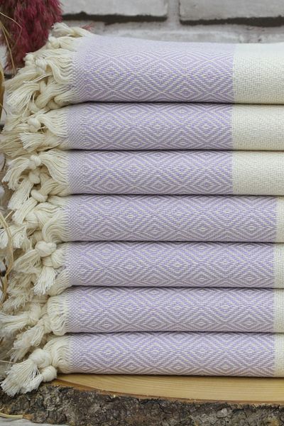 Fabric Box 100% bumbac natural - prosop de baie Diamond Peshtemal, prosop de plaja de baie turceasca