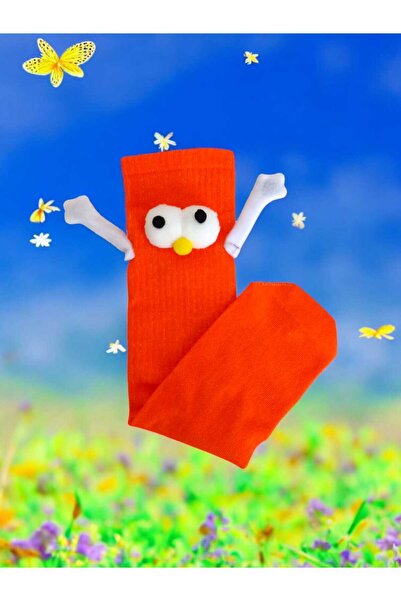 HAYEL 1 чифт магнитни чорапи с очи, държащи се за ръце, комплект за жени и мъже, унисекс качествени памучни чорапи