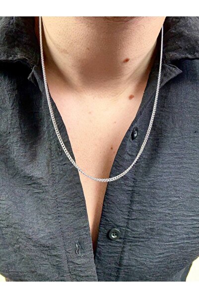 Arvens سلسلة رفيعة للرجال من الفولاذ المقاوم للصدأ قلادة نسائية للجنسين لا تترك ألوان ولا تشويه