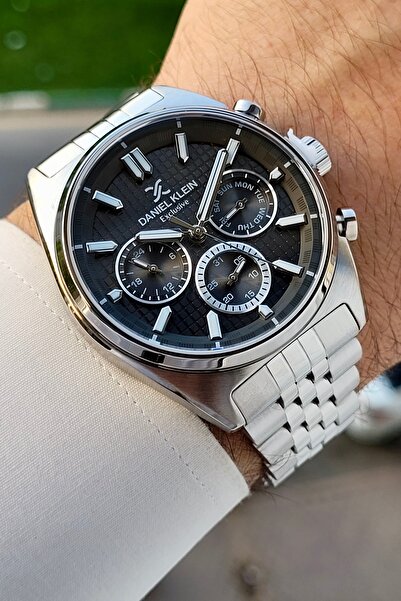 Daniel Klein Kadranı Siyah Kordonu Gri Renk Ayarlanabilir Kordonlu Fonksiyone...