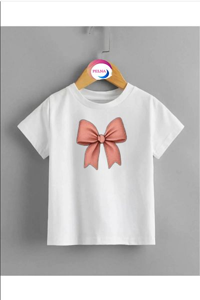 Pelna Tricou alb model Trend pentru copii din bumbac imprimat