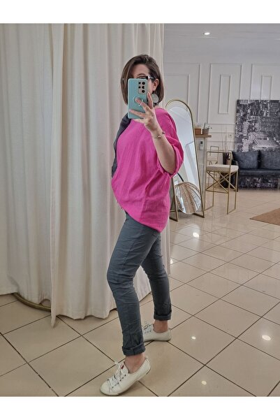 pudubutik Italian Lycra Anthracite Trousers