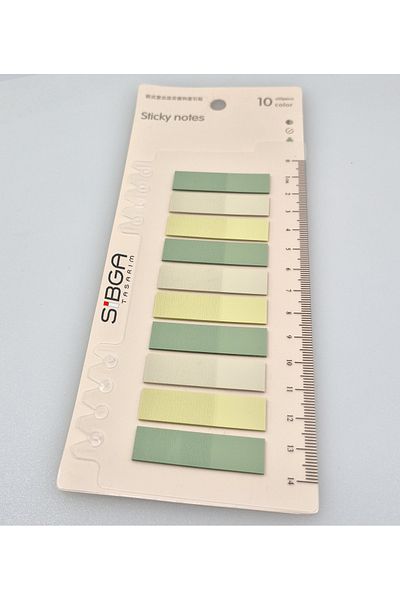 sibga tasarım Transparent Colored Postit Post-it Post It.Bookmark Bookmark Postit Sticker Note Paper 200 Sheets