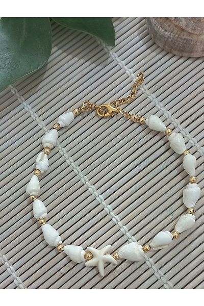 BNGaksesuar Sea shell anklets