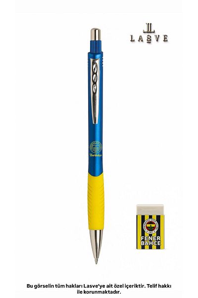 Fenerbahçe Licensed Office Versatil Metal Tip Pen 0.7 mm