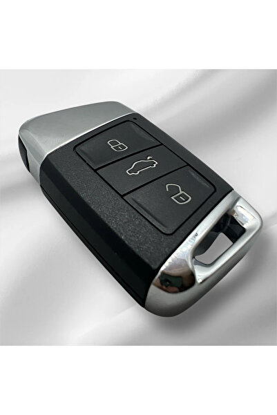 Mavi Keys Carcasă pentru telecomandă inteligentă compatibilă cu Volkswagen Passat, Skoda Octavia, Superb, Seat Leon – 3 butoane