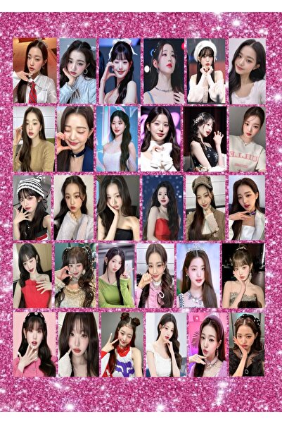 REN AKSESUAR Card foto Kpop Ive Wonyoung 84 buc