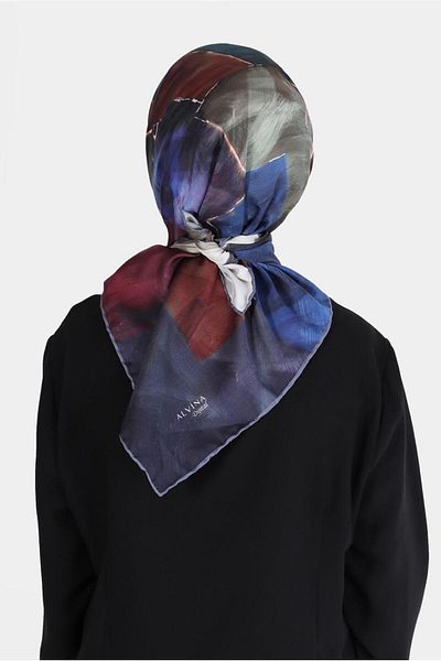 Alvina Φουλάρι ALVİNA DIGITAL TWILL 8094