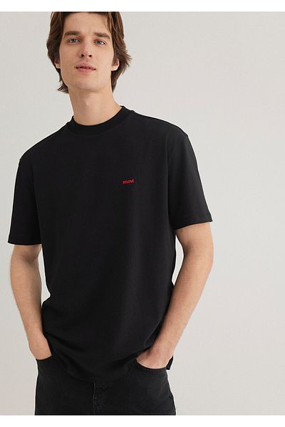 Mavi Μπλουζάκι Μαύρο Logo Printed Loose Cut - 0612216 -900