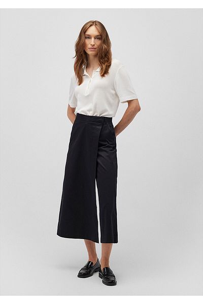 Mavi Schwarze Hose mit Rockdetail 1010786 -900