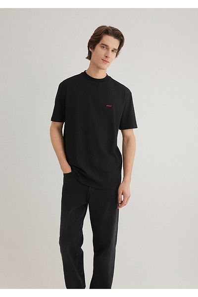Mavi Μπλουζάκι Μαύρο Logo Printed Loose Cut - 0612216 -900