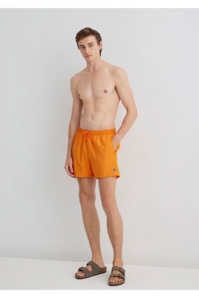 Mavi Orange Indigo Turtles Sea Shorts - 0911483 -71385