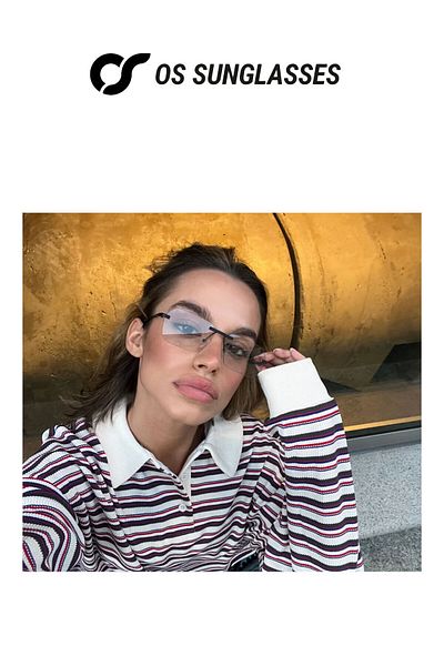 OS Sunglasses Ochelari de soare Miami turcoaz pentru bărbați și femei