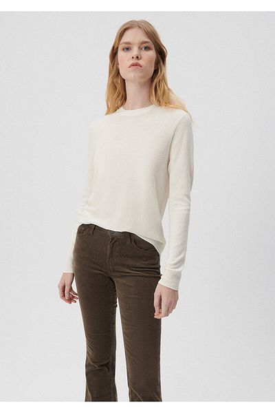 Mavi Pulover alb Slim Fit / Narrow Cut 1710399-70057