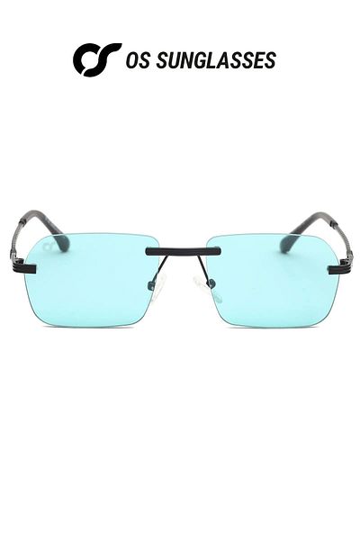 OS Sunglasses Ochelari de soare Miami turcoaz pentru bărbați și femei