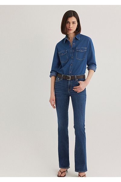 Mavi Molly Casual Vintage Dark Jean Hose 1013683047