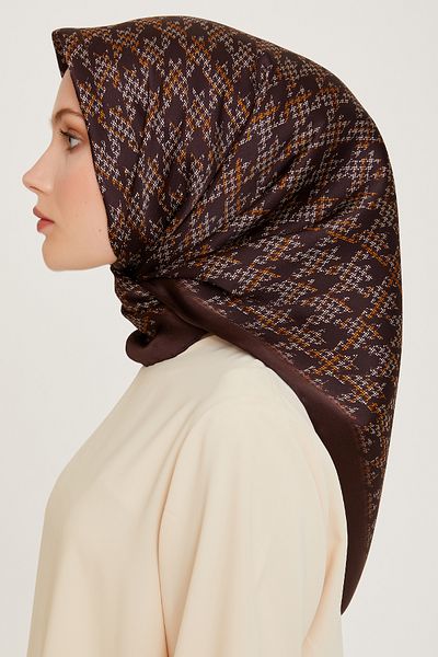 Armine Nostalgia Series Twill Silk Scarf 9239D-85