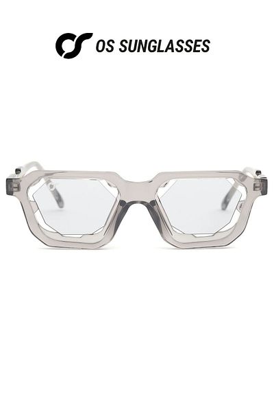 OS Sunglasses Ochelari de soare Boston 2.0 gri pentru bărbați și femei