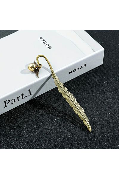 GlassySKY 1 τεμ. Κομψό μεταλλικό σελιδοδείκτης Harry Potter Snitch