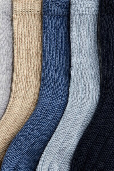 H&M 5'li Triko Çorap