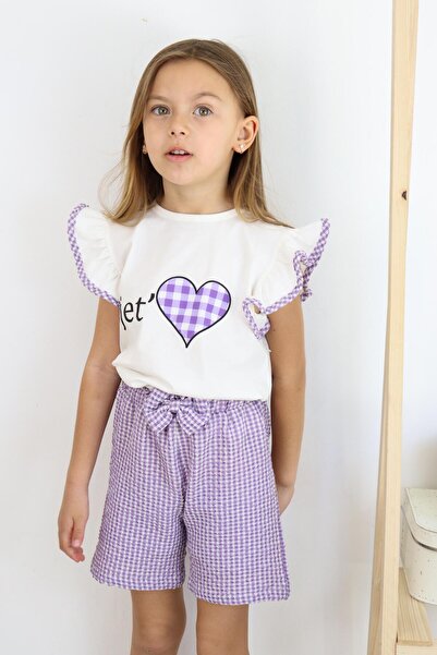 MiaBaby Jet Love Printed Double Suit Set