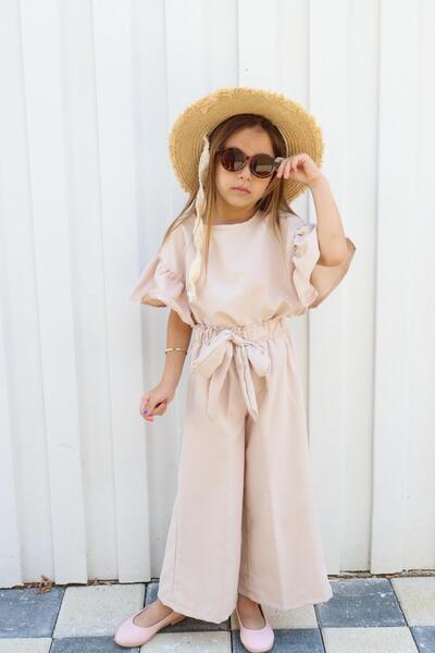 MiaBaby Σετ κοστούμι δύο τεμαχίων με μανίκια κορεατικού στυλ