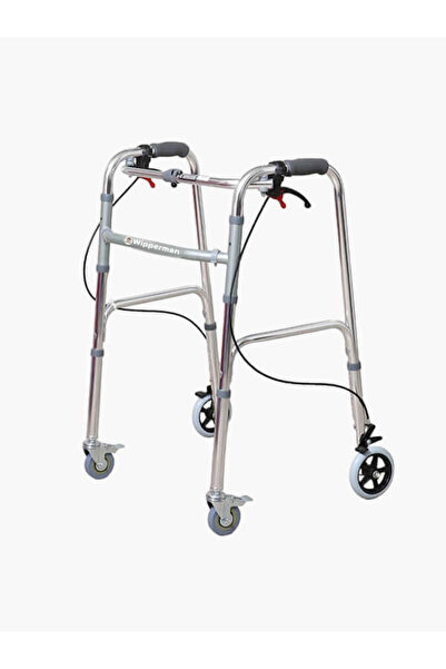 emek sağlık Ithal Hasta 4 Tekerlekli Hareketli Katlanır Boy Ayarlanır Yürüteç...