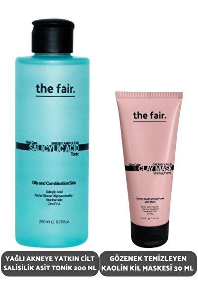 the fair. Yağlı Akneye Yatkın Cilt Salisilik Asit Tonik 200 ml Ve Gözenek Tem...