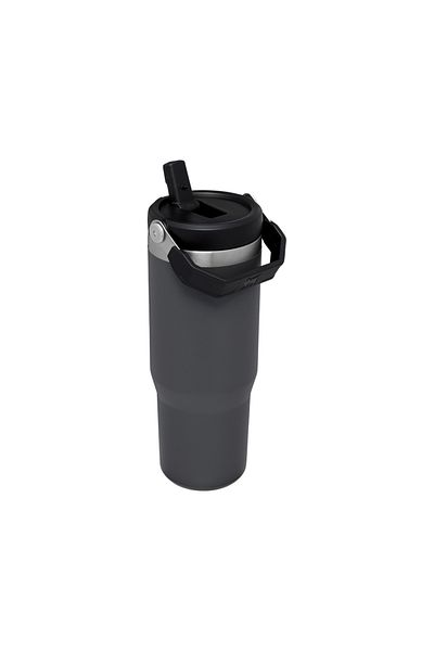 Stanley The Iceflow Flip Straw Thermos with Straw 0,89 L Smoked