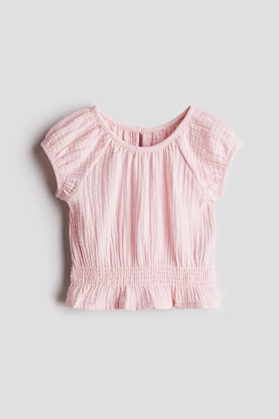 H&M Pamuklu Muslin Üst